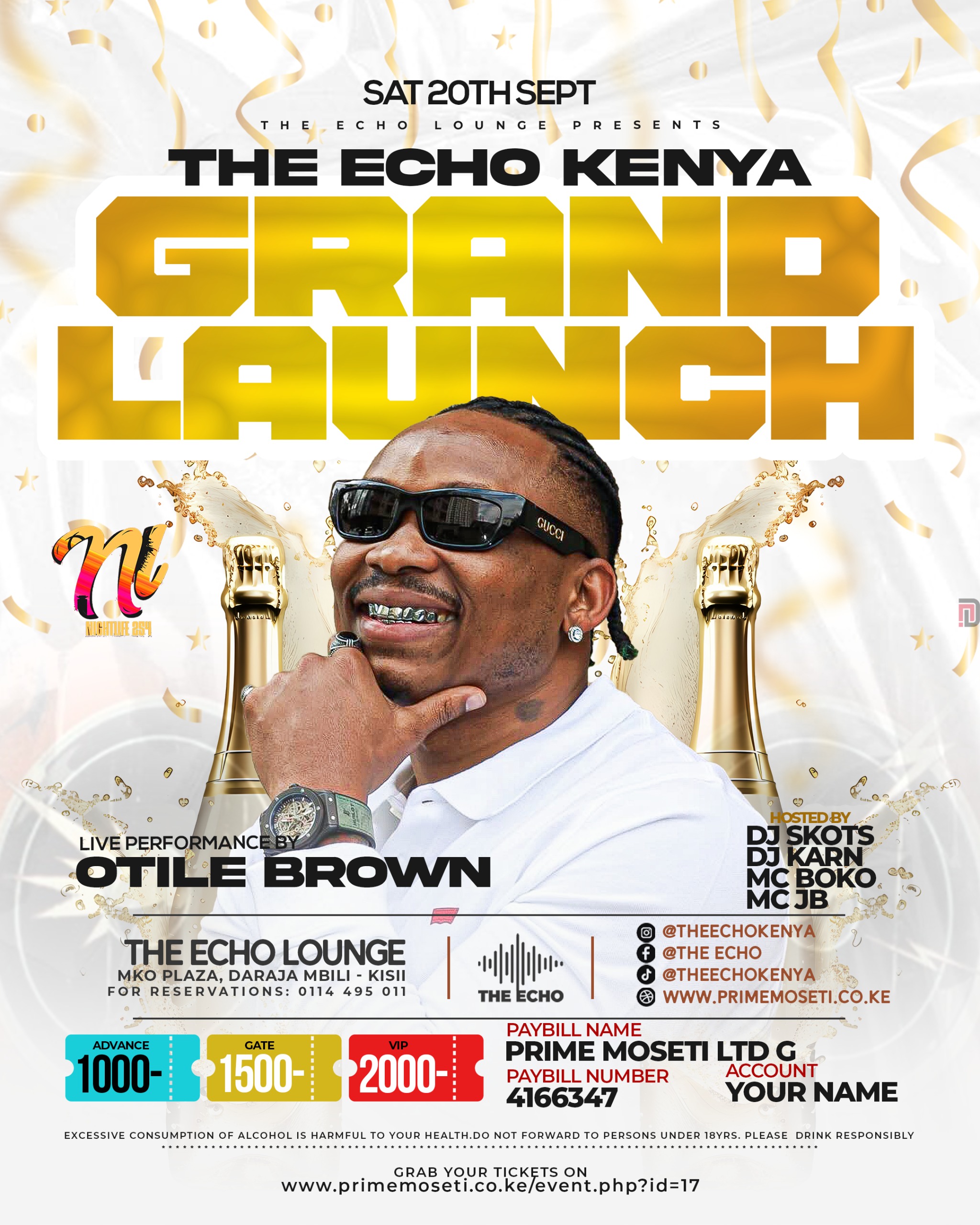 THE ECHO GRAND LAUNCH