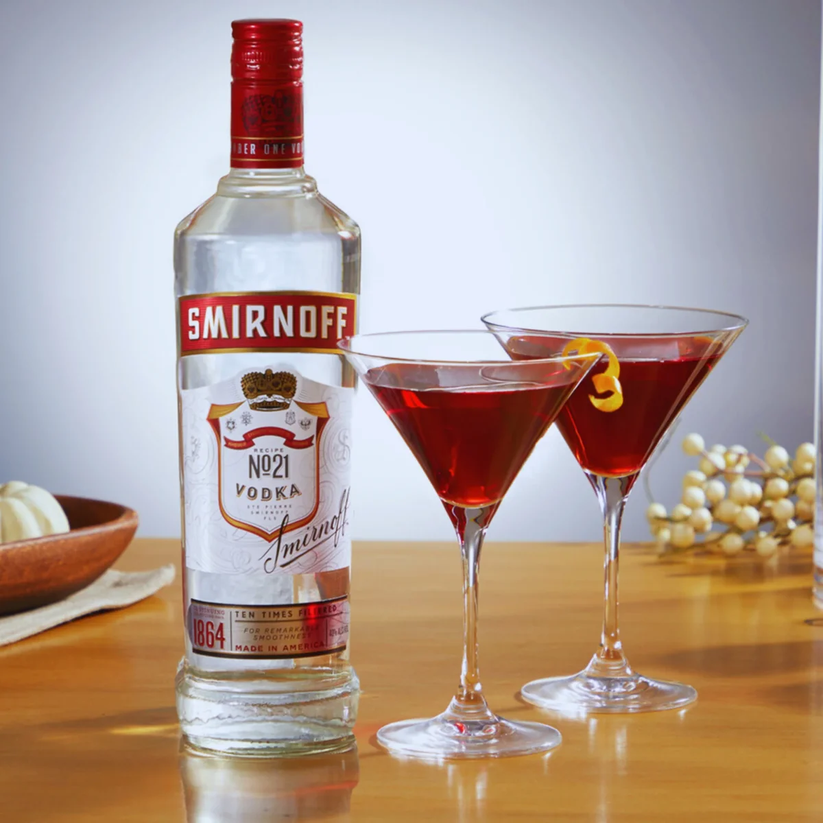SMIRNOFF RED VODKA 750ML